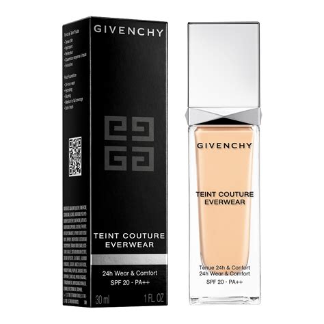 givenchy teint couture everwear ingredients|Teint Couture Everwear 24H Foundation Spf 20 .